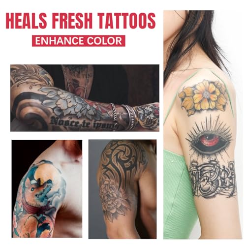 Jeosisy Tattoo Aftercare Butter Balm, Old & New Tattoo Moisturizer Brightener For Tattoo Color Enhance thumb #4