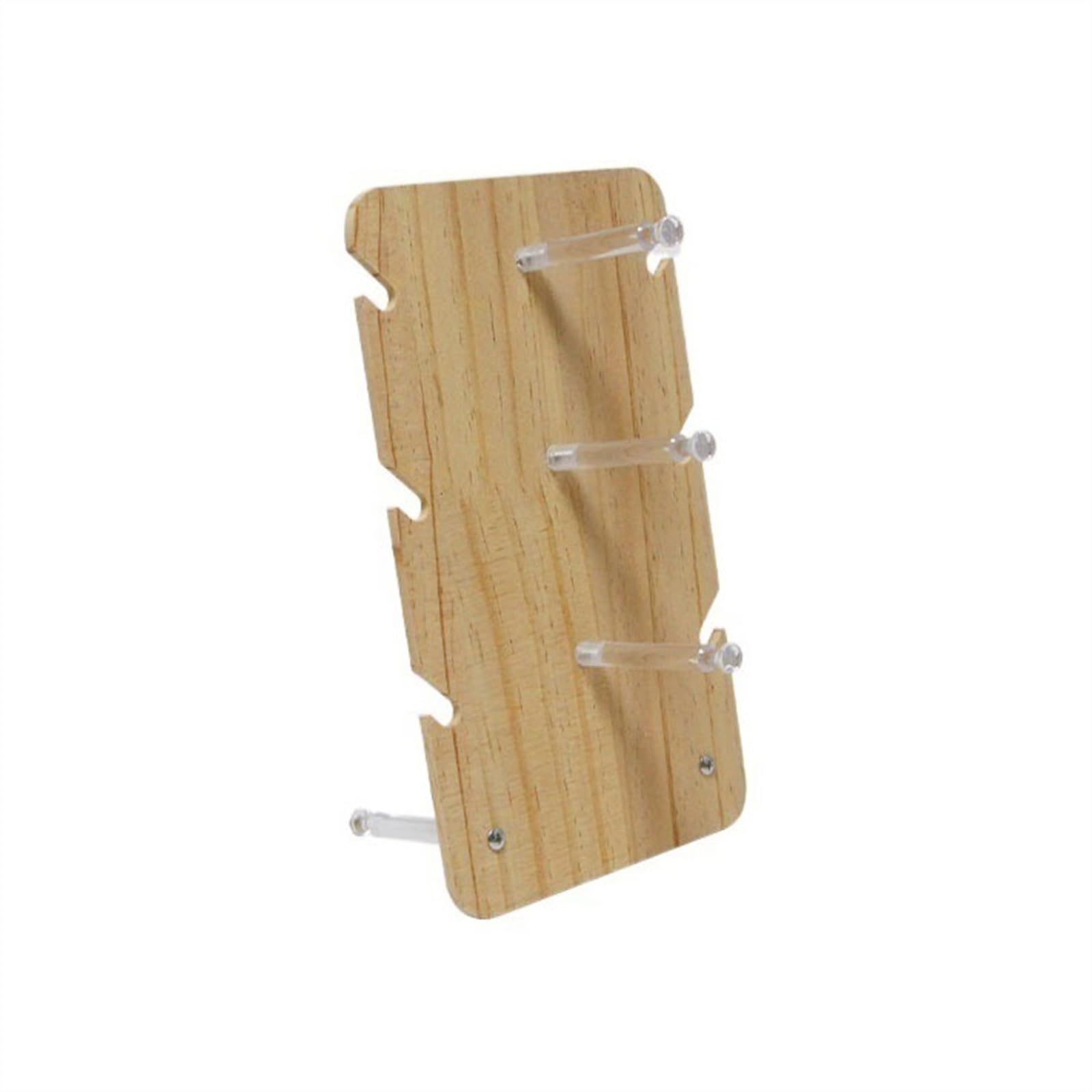 guiling-1986 Eyeglasses Display Rack Display Rack Sunglasses Acrylic Shelves Decorative Props Creative Wooden Household Storage Racks Organizer for Eyewear(Small)