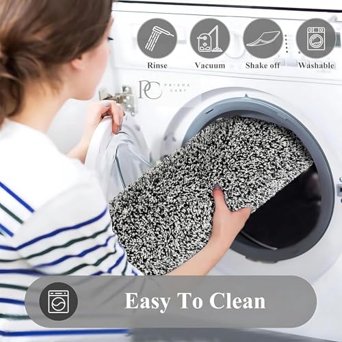 Image of VNQ! Cushion Noodle Mat for Home Entrance, Heavy Indoor Outdoor Anti Slip PVC Floor Mat for Bedroom, Kitchen, for Bathroom, Doors, Office, Door Mat, Bath Mat Colour Grey|(2X3 Feet)