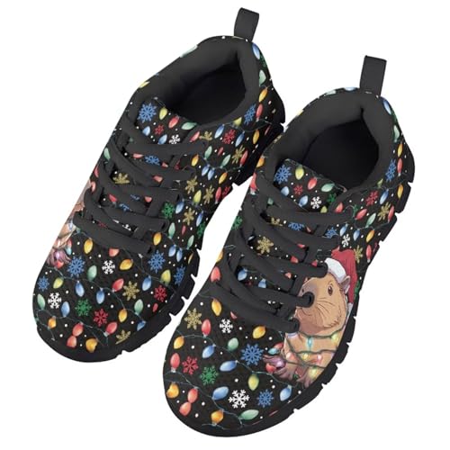 Flame Shoes for Boys Kids Lace Up Sneakers School Girls Mesh Walking Shoes Lightweight Casual Anti-Slip Athletic Running Sneaker3