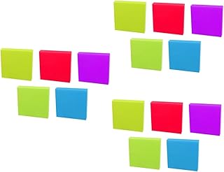 EXCEART 15 Pcs DIY Rubber Stamps Brick DIY Rubber Brick Rubber Brick for DIY Material Carved Rubber Brick for Stamp Dedicated Tool