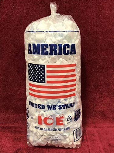 Amazon.com: ICE BAGS & E-Z ICE BAGGER American Flag WICKETED