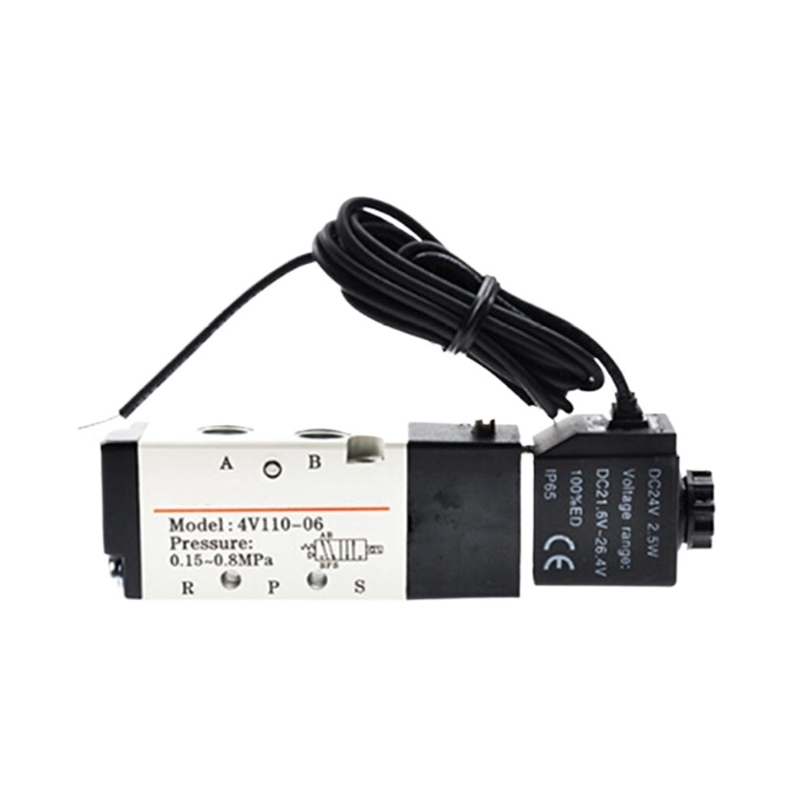 Électrovanne 4V130 double bobine 220V à haute réactivité