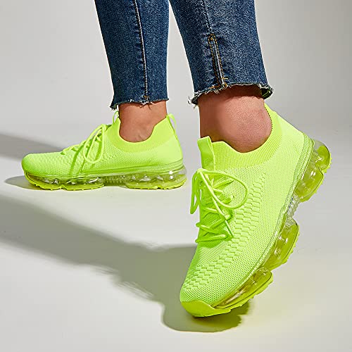 Image of LUCKY STEP Women Air Cushion Fashion Sneakers | Breathable Casual Comfortable Lightweight Walking Shoes