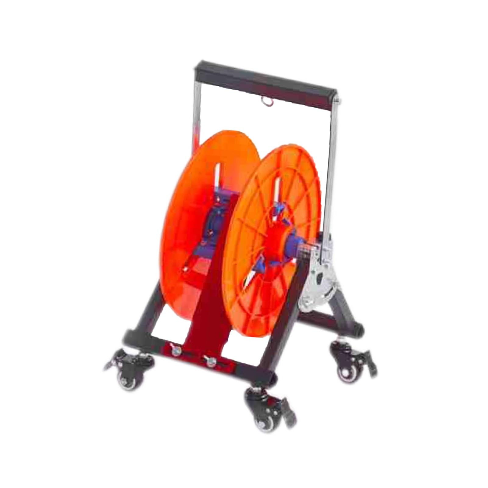 WDSOPK Wire Spool Rack,Multi Purpose Wire Dispenser,Heavy Duty Wire Spool Cart with Wheels,for Electrical Industrial and Garage (1 Rods Wire)
