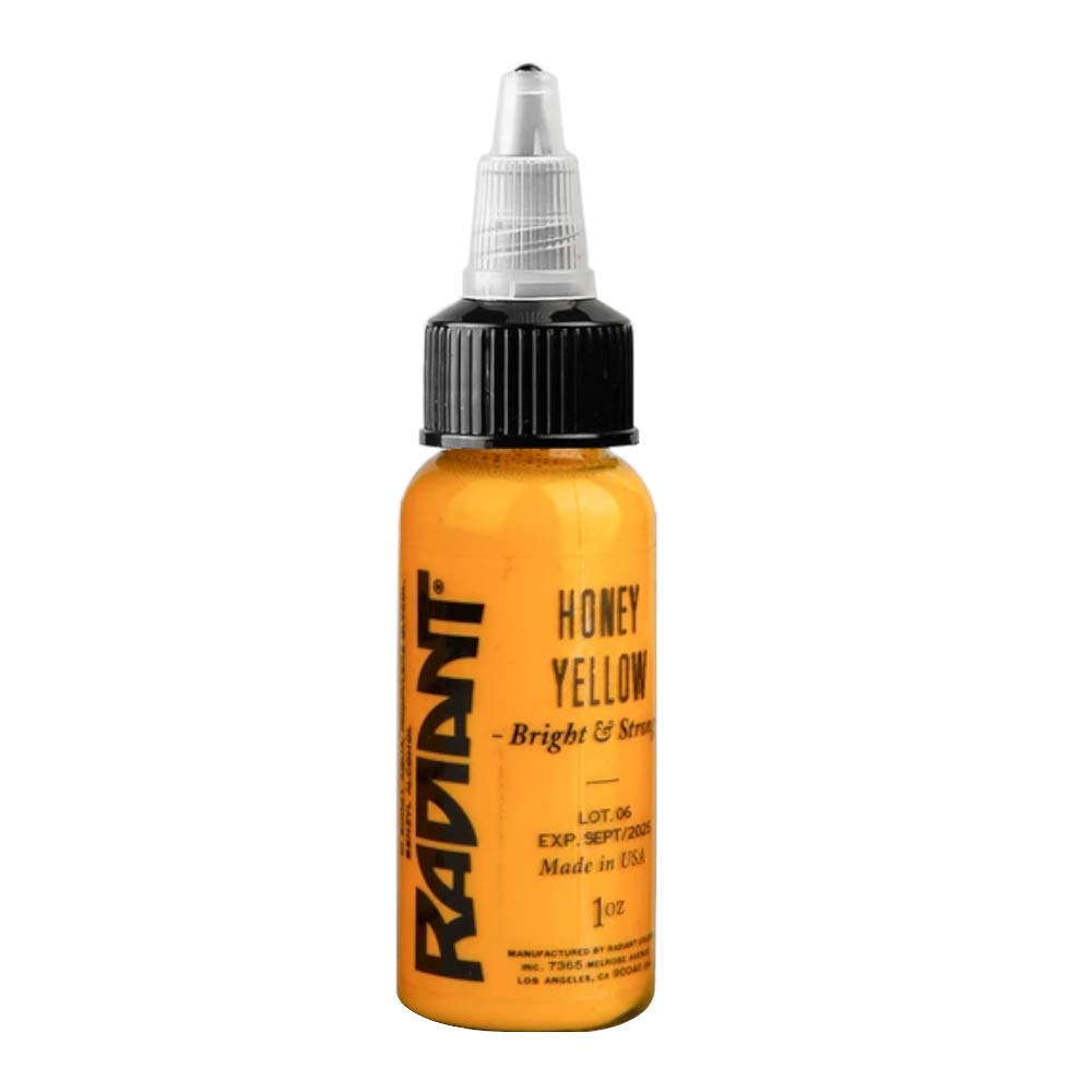 Authentic Radiant Colors U Pick Tattoo Ink MADE IN USA (1/2 OZ, SUPER WHITE) — view 19