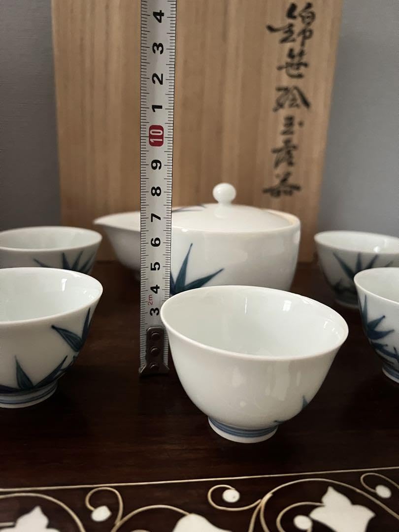 今泉今右衛門 『錦笹絵玉露器』