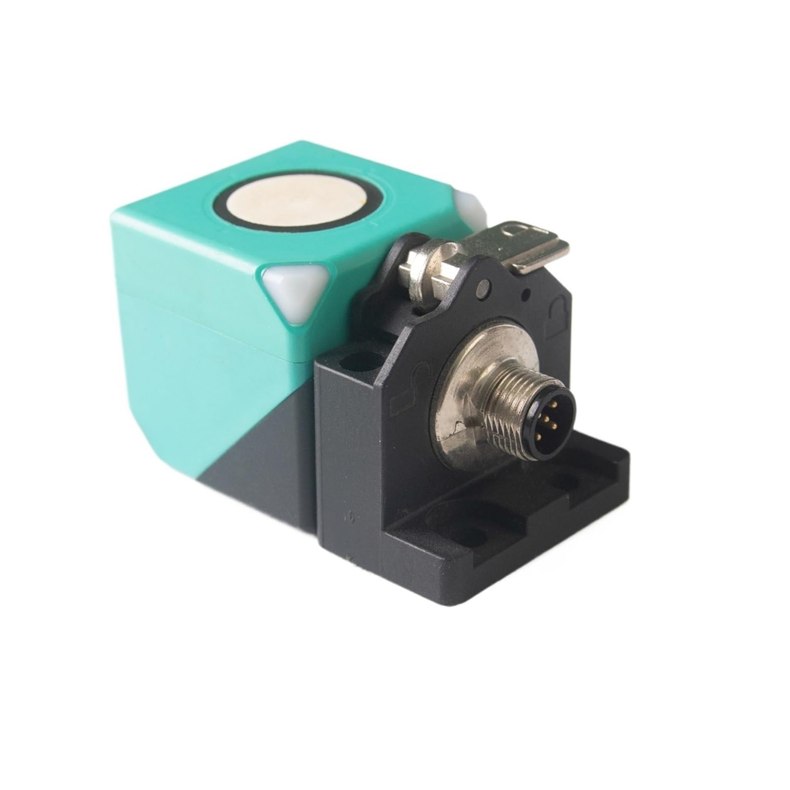 JJKKOZVQF UC2000-L2-I-V15 Ultrasonic Proximity sensor NPN PNP Analog Liquid level sensor 10-30V 4-20mA Ultrasonic Detection Sensor(B1ue)