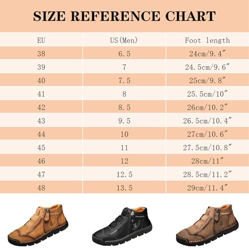 Matufit Shoes for Men, Matufit Men's Leather Waterproof Shoes, Fashionable Comfortable Slip-On3