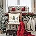 DFXSZ Merry Christmas Throw Pillow Cover 18x18 Inch Nutcracker Christmas Decor Winter Holiday Party Cushion Case Decoration for Sofa Couch YK-141B18