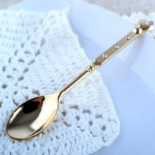 Buy Retro HeartShaped Mini Stainless Steel Tableware Teaspoons Online