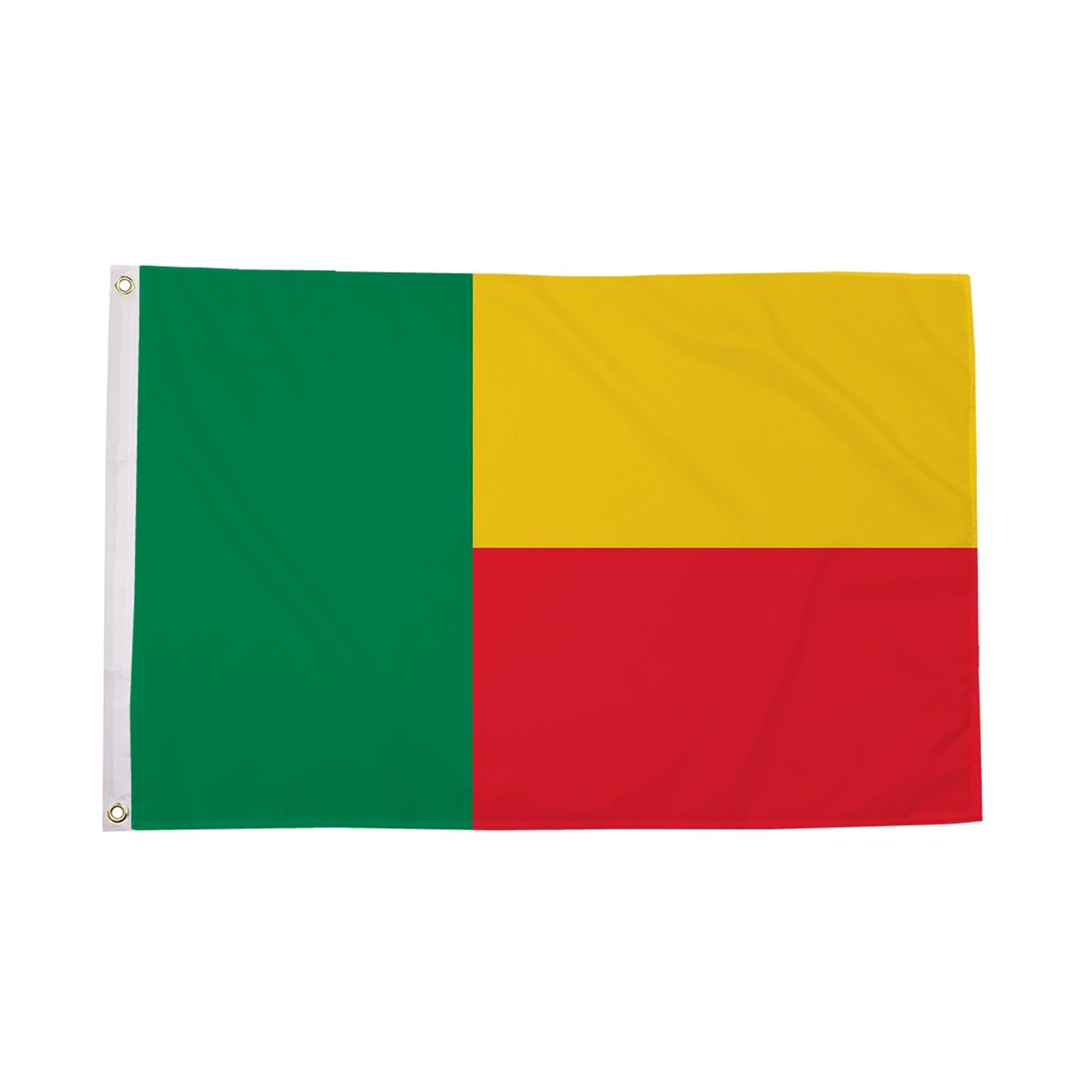 Flagtex Benin Small Flag 3ft x 2ft (90cm x 60cm) — image 1
