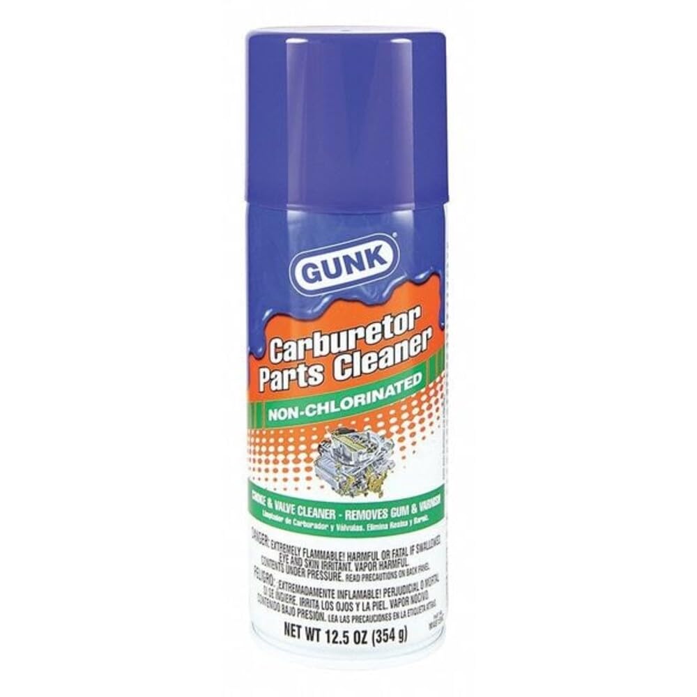 GUNK M4815NC Non-Chlorinated Carburetor Parts Cleaner 12.5 oz