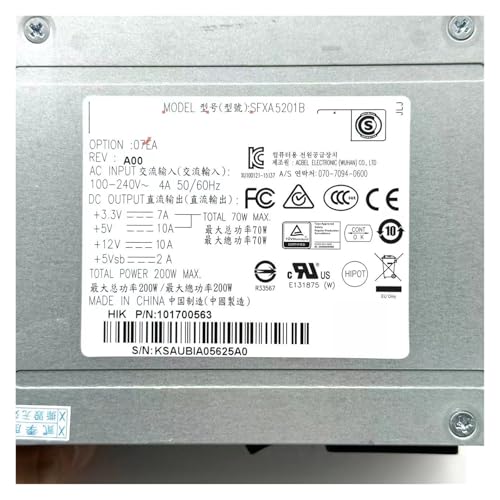 Alimentation du Serveur SFXA5201B 200W pour châssis informatique interne