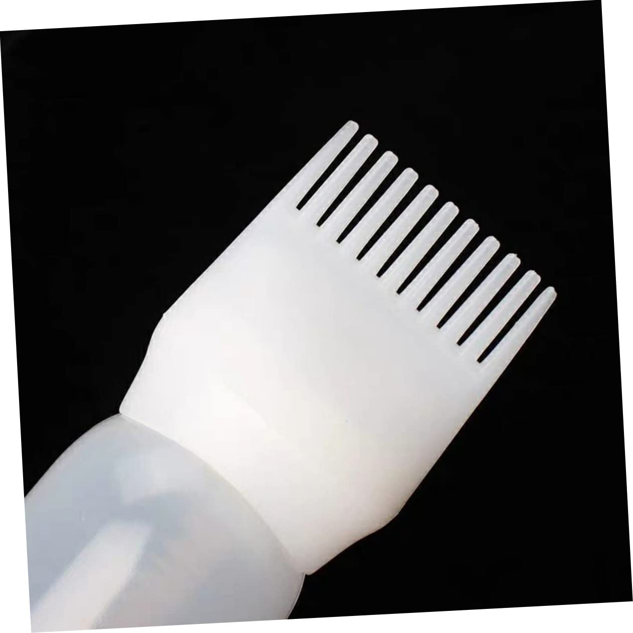 Didiseaon Hair Dye Bottle Applicator Comb Set Perm Liquid Medicine Bottles for Salon Home