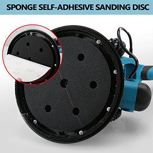 Gipsplaatschuurmachine, 1800 W Elektrische Wandschuurmachine Met Stofvrij Automatisch, Vacuümsysteem… - Afbeelding 6