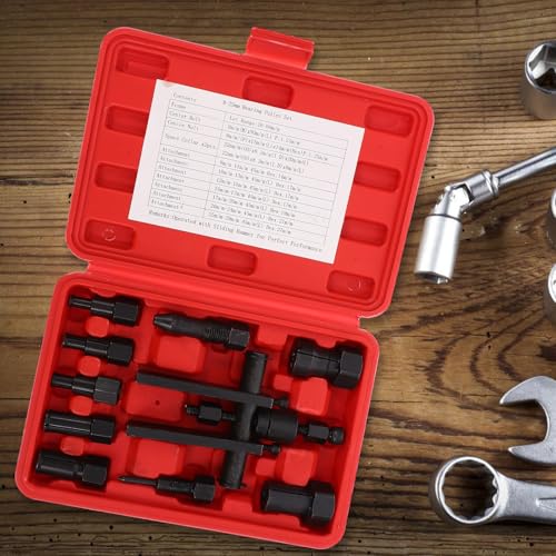 Outil Démontage Roulements Moto Extraction Précise sans Effort 10 Pcs