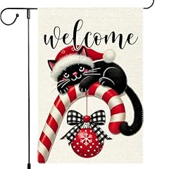 cat，Candy cane，Christmas ball