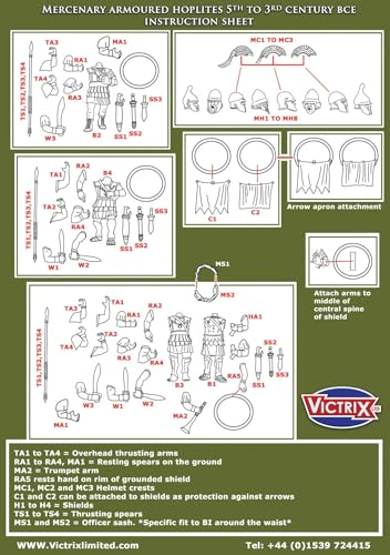 Wargames Delivered figuras 28mm Hoplites II BCE miniatura 4