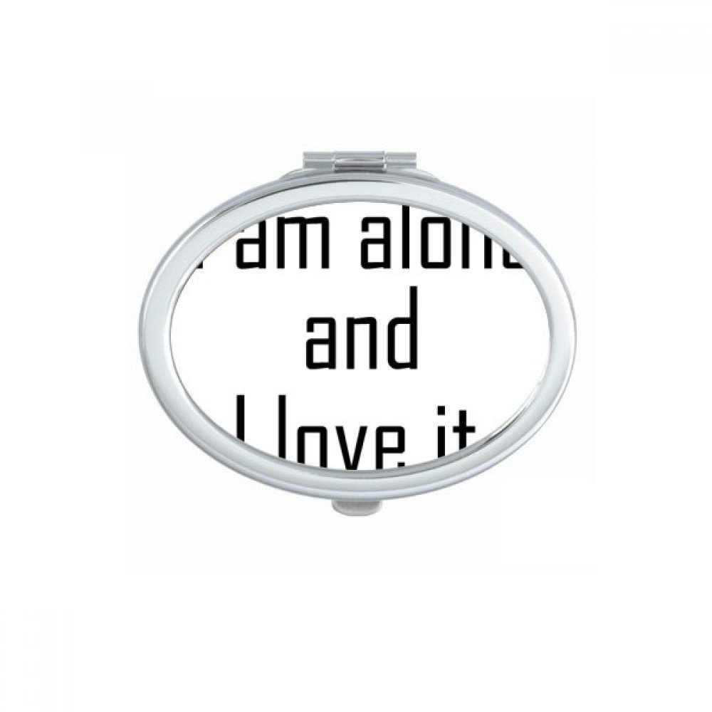 Miroir de poche portable, un cadeau mignon de Saint-Valentin avec motif de chien