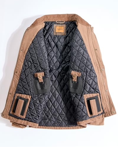 Image of Venado Concealed Carry Jacket for Men - Heavy Duty Canvas - Conceal Carry Pockets