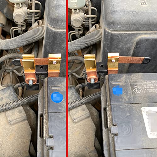 Side Post Knife Blade Master Switch, Ampper 12V / 24V Battery Disconnect Switch Isolator For Marine Car Boat Rv Atv Vehicles (With Long Bolt) #TOP4