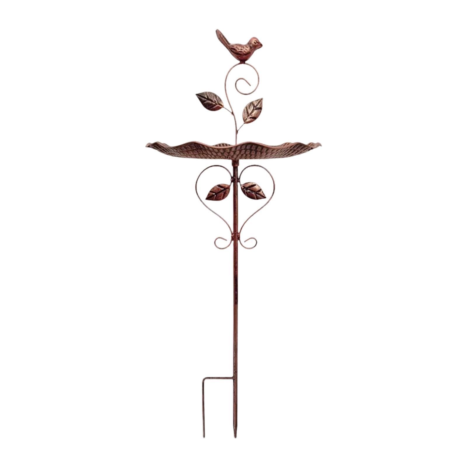 URJIX™ Feeder Bowl Stand Garden Bird Bath for Yard Patio Ideal Gift Style A-image-23