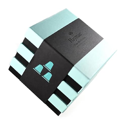 Hayman, The Legends - Juego de regalo de café, Jamaica Blue Mountain + Hawaii Kona + Panama Geisha, cápsulas para cafetera Nespresso, tostado medio,