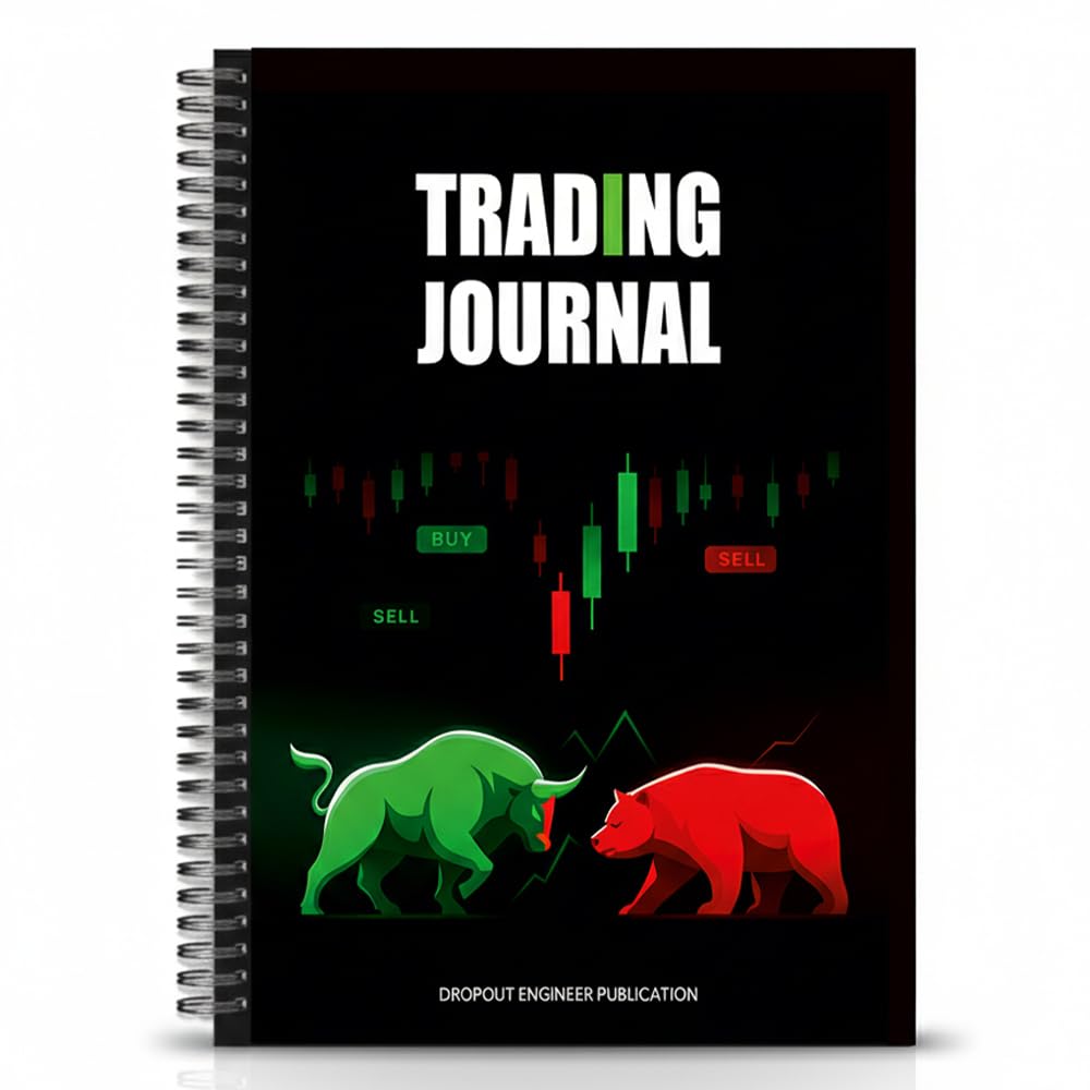 Trading Journal Notebook A5 | Trading Diary for Forex, Crypto & Stock Market | Track Entry, Stop Loss, P&L & Notes-image-2