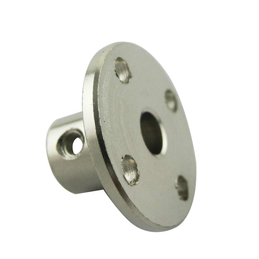 Koppler Edelstahl-Elektroplantflansch 5mm bis 8mm starrer Flanschkoppler 3-14mm for Motor 3D-Druck CNC YIJIAN (Größe : 3.17x10mm)
