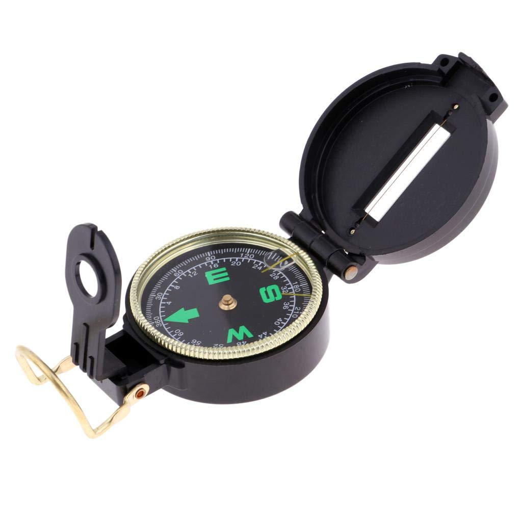 CALANDIS Noctilucent Hiking Camping North Compass Tool Pocket Watch Style for Outdoor-image-7
