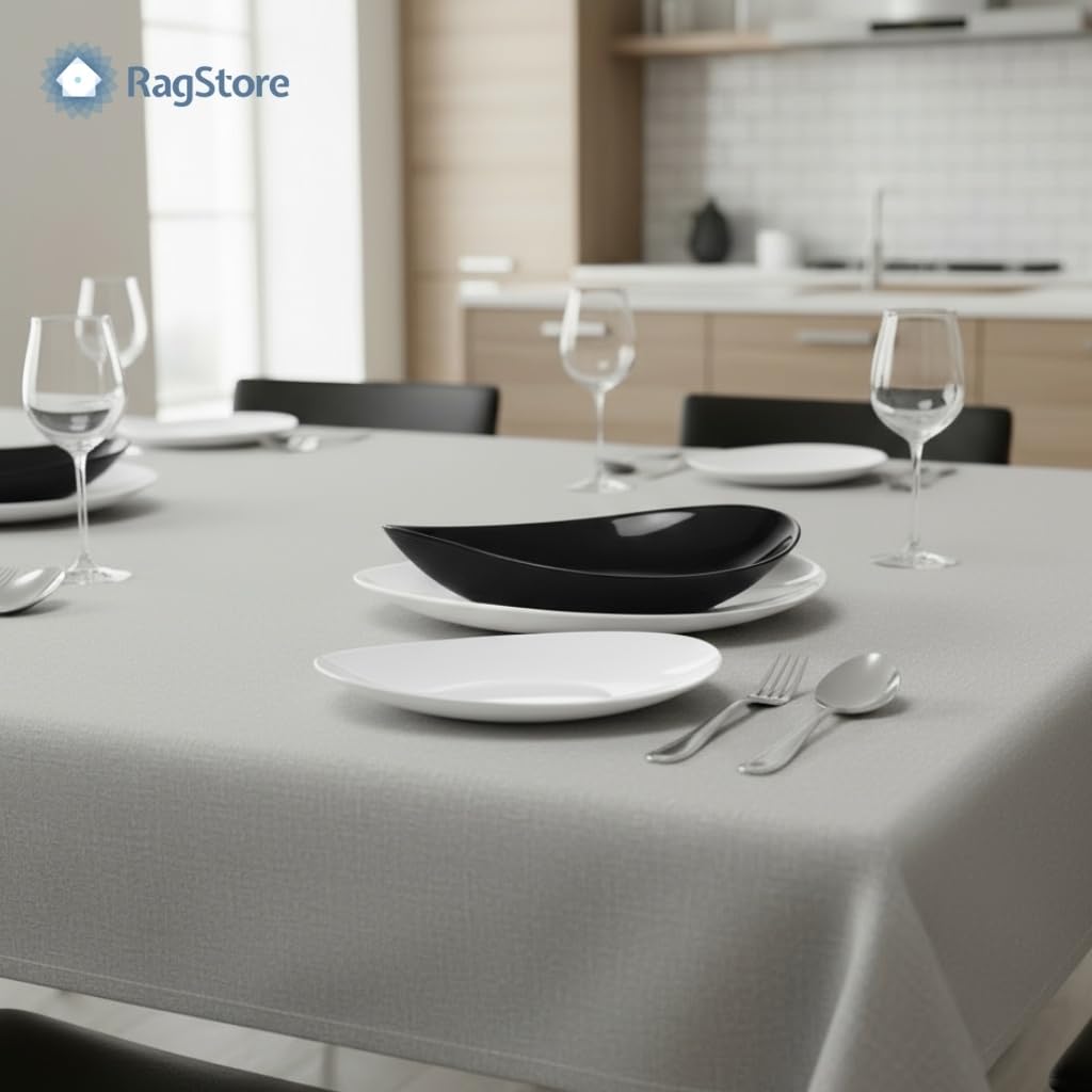 Servizio piatti da tavola in arcopal 18 pezzi Luce Ombra bianco nero – vetro opale temperato, set moderno resistente per 6 persone, lavabile lavastoviglie e microonde
