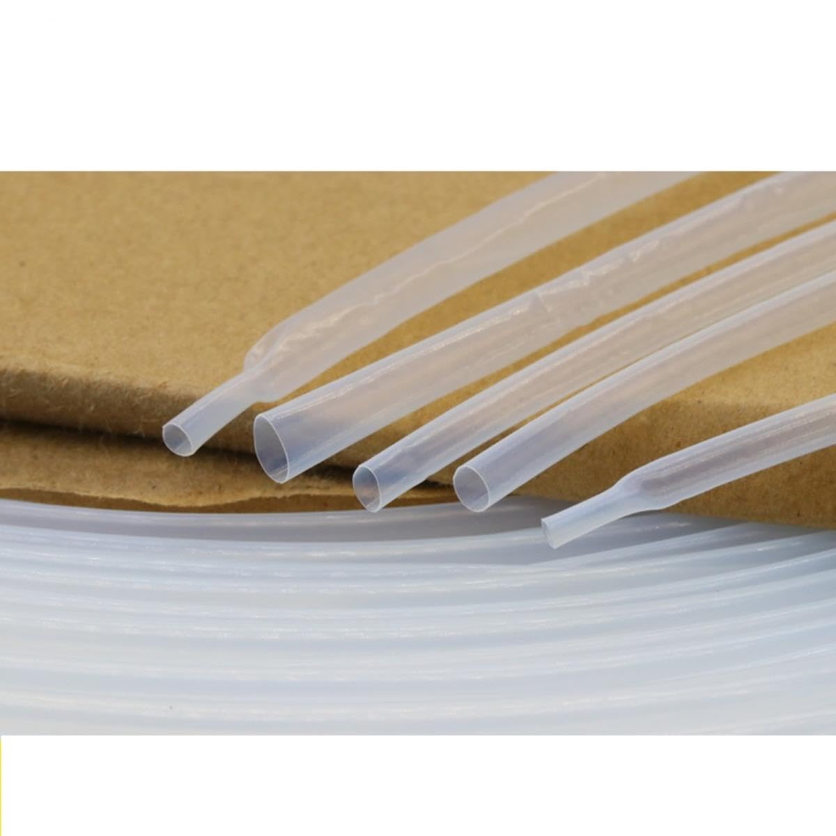 PTFE FEP Thermorétractable 1.7/1.3: 1 Tube Câble Fil Thermorétractable Tube 0.5-40 mm-Transparent-3Meter,9mm