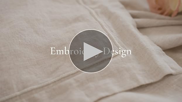 Amazon.com: Simple&Opulence 100% Washed Linen Duvet Cover