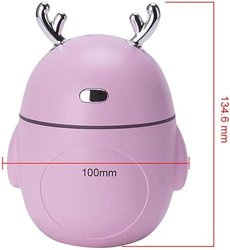 Miniatura 2 de Humidifier Humidifier 320 ml Home Bedroom Mini Mute USB Spray for Office Car Aroma Humidifier LED Mist Maker Desk Humidifier (Colour White)