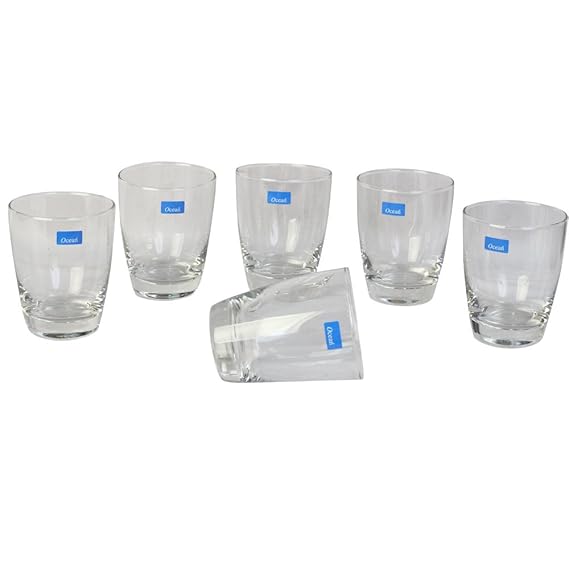 Ocean Tiara Rock Glass, 365ml(Set of 6)