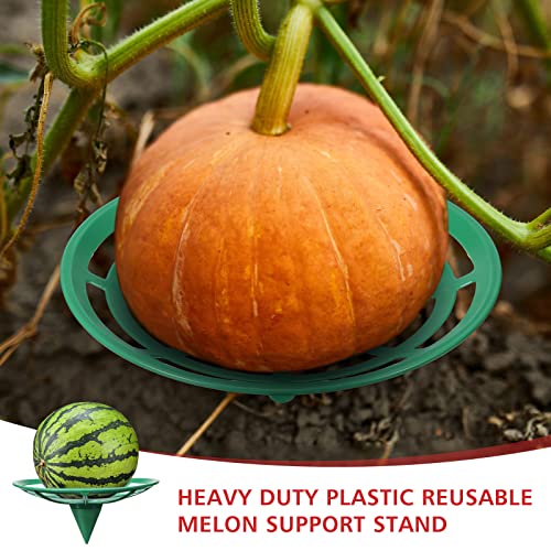 Irenare 12 Pcs Melon Cradle Plant Garden Support Protector For Watermelon Squash Pumpkin Harvest Basket Watermelon Support Trellis For Cantaloupe Honeydew Strawberry, Reusable Avoid Rot #TOP6
