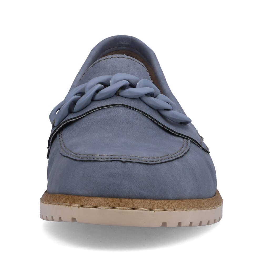 Rieker Damen Slipper 51863, Frauen Slip On,lose Einlage