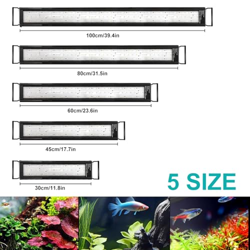 Discoball Aquarium Light for Fish Tanks, LED Lighting System, Underwater Illumination for Tanks (60cm) - Image 3