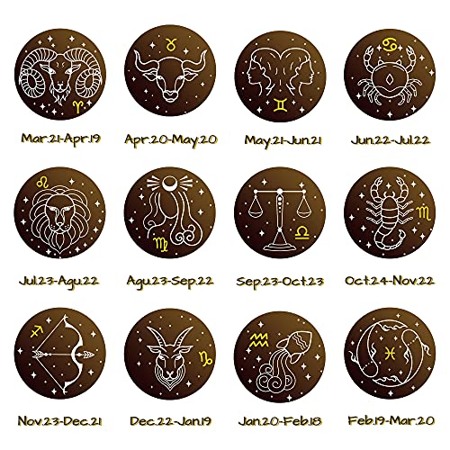 Collar de constelación chapado en oro 14 quilates