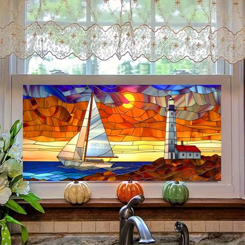 Película de ventana decorativa HOMETITUTE 39.3x17.7 pulg miniatura 6