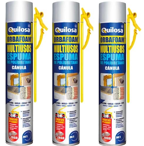 QUILOSA -Espuma de poliuretano multiusos Nº1 ORBAFOAM MULTIUSOS CON CÁNULA (Lote3)