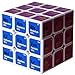 H-O Dados de Velocidad para niños Regalo Educativo de Juguete Concurso de Rompecabezas 3x3x3 Cubo de Rubik Impresión UV Química Herramientas de Aprendizaje para Adultos,White