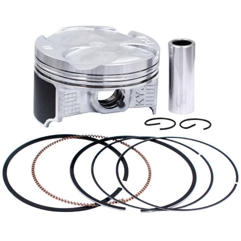 Kit Complet de Segments de Piston Alésage 76.5mm 77mm Compatible With CBR250 CRF250L 2011 2012 2013 2014(1 Set 76.50mm)