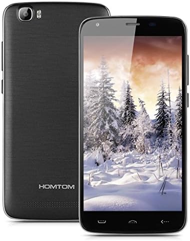 HOMTOM HT6 Smartphone 4G LTE - 5.5" pollice, Android 5.1 Lollipop Quad Core, 2GB RAM + 16GB ROM, Dual SIM, HotKnot Smart Wake OTG GPS WiFi (Nero)