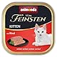 animonda Vom Feinsten Kitten Vielfalt für Katzenkinder (32 x 100g), Kitten Nassfutter für junge Katzen, Katzenfutter ohne Getreide und Zucker, mit 100 % frischen, fleischlichen Zutaten