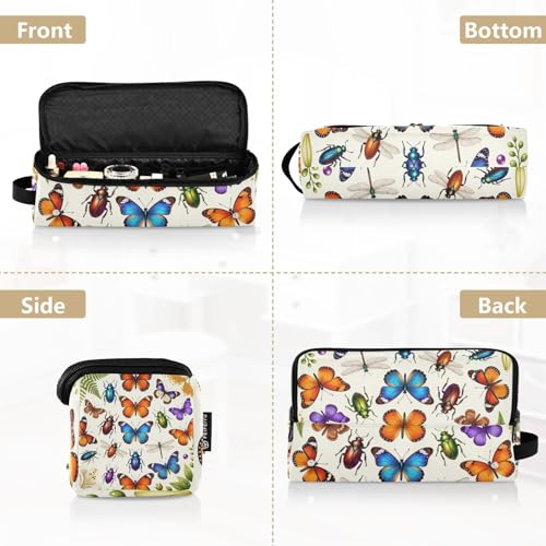 Bolsa de viaje para herramientas de cabello para mujer con tapete resistente al calor porta rizador y plancha de pelo miniatura 5