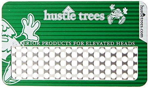 Hustle Trees Men's Metal Debit Card Grinder, Kelly Green, One Size
