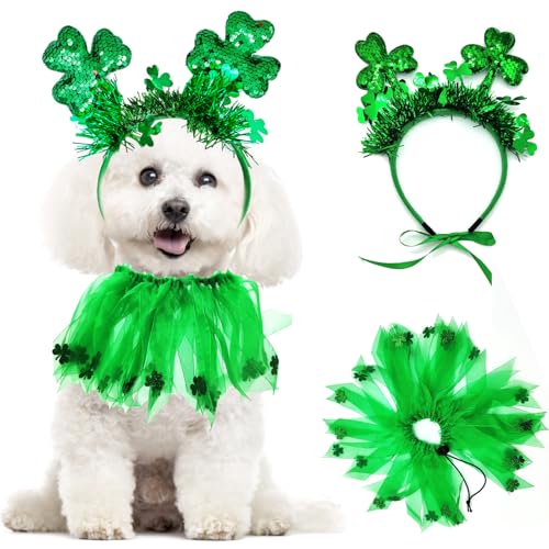 Disfraz St. Patrick’s Day para Perro Grande 2 Pzs