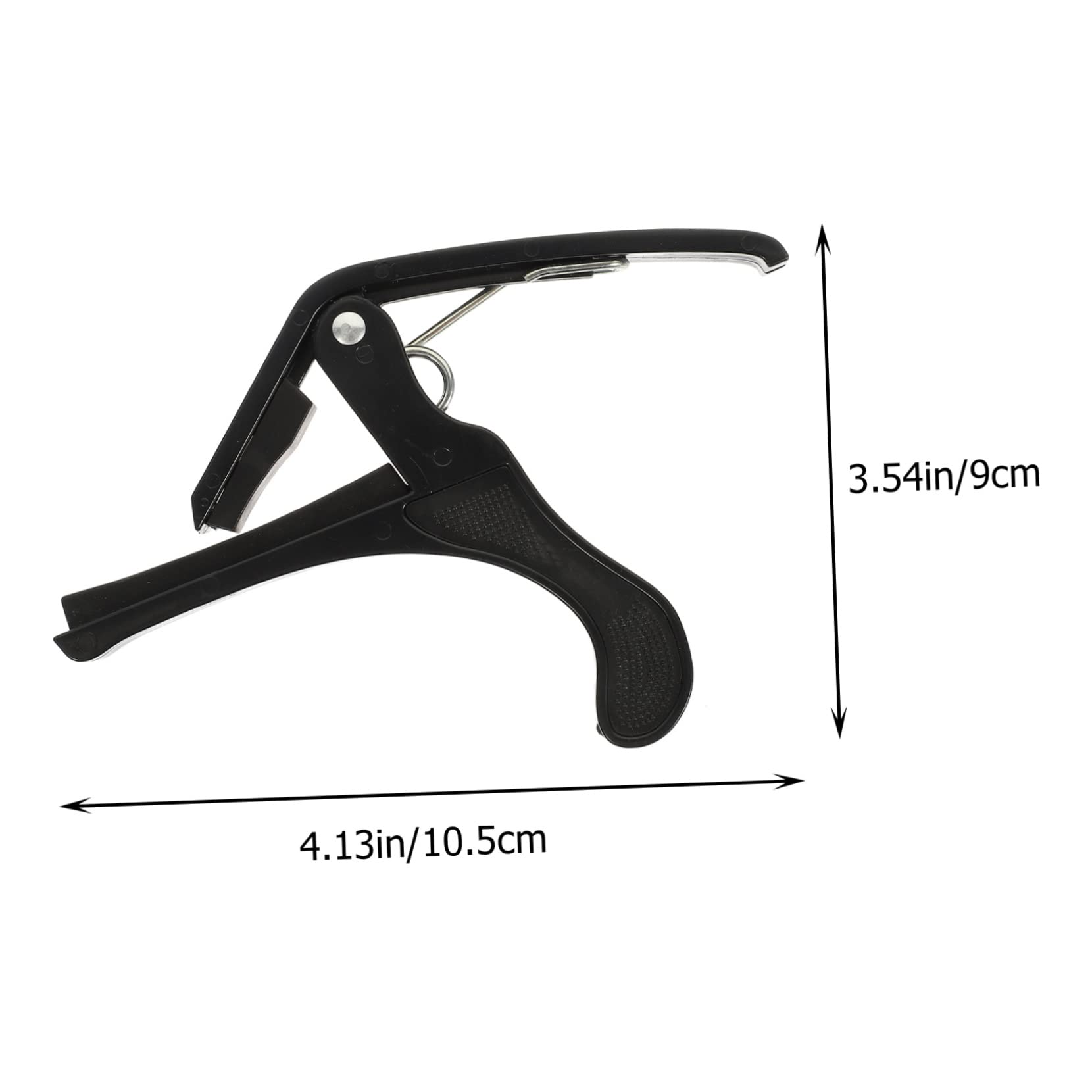 Holibanna 1 Set Guitar Capo and Pick Set Durable Tone Modified Clip with Picks Suitable for Acoustic Electric Guitars and Ukuleles Intonation and Wear Resistance Random Color